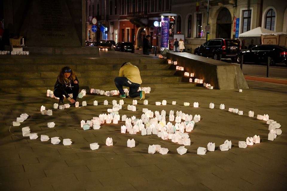 Cum a fost la  „Ora Pământului” la Cluj