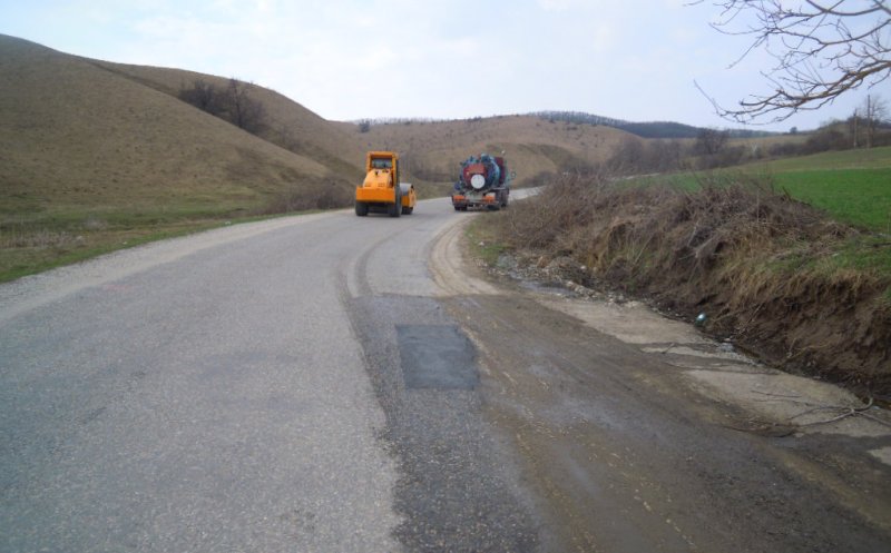 Lucrări de modernizare pe drumul Chinteni –Dealul Jurcii