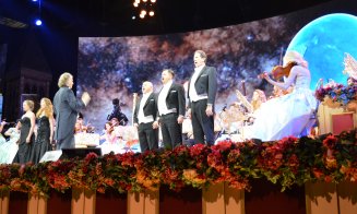 Rieu și Zamfir s-au suit în dealul Clujului