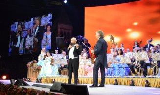 Rieu și Zamfir s-au suit în dealul Clujului