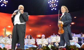 Rieu și Zamfir s-au suit în dealul Clujului