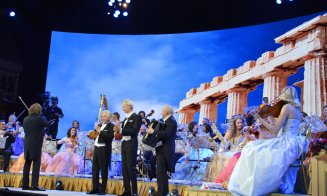 Rieu și Zamfir s-au suit în dealul Clujului