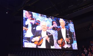 Rieu și Zamfir s-au suit în dealul Clujului