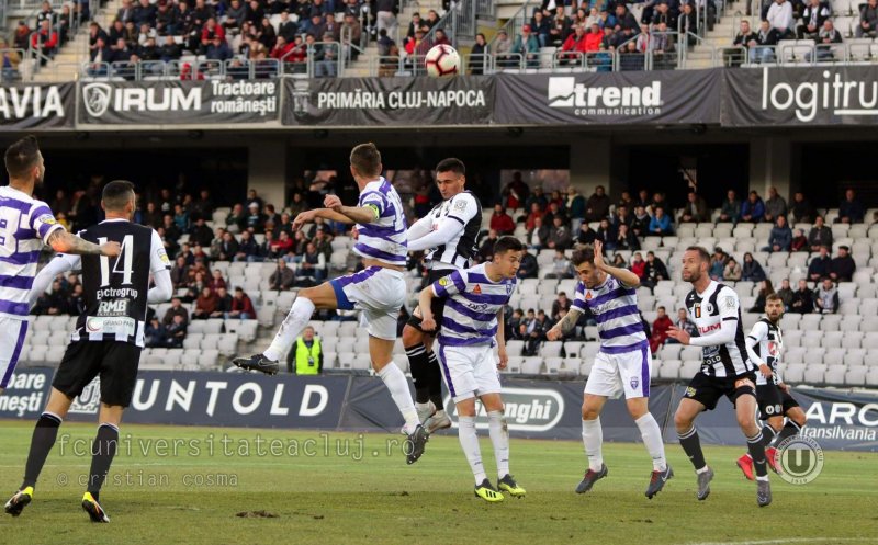 LIVETEXT. Daco-Getica - Universitatea Cluj. Final de meci, victorie categorică pentru clujeni