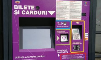 Noutate la Cluj: bilete de autobuz cu două călătorii, de vânzare la automate