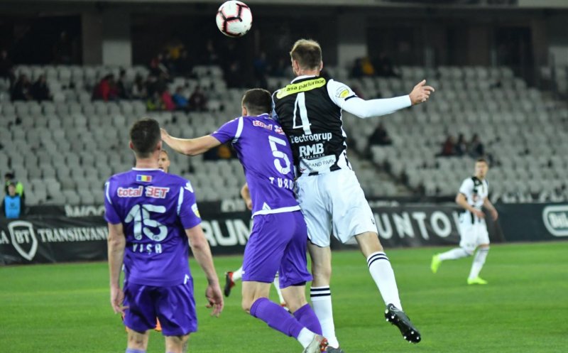Vești bune pentru “U” Cluj. Două dintre rivalele la promovare s-au încurcat pe propriul teren