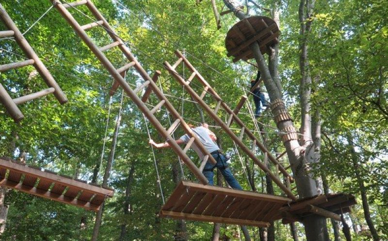Noutăți pentru Baza Sportivă Gheorgheni: parc de aventură și de paintball