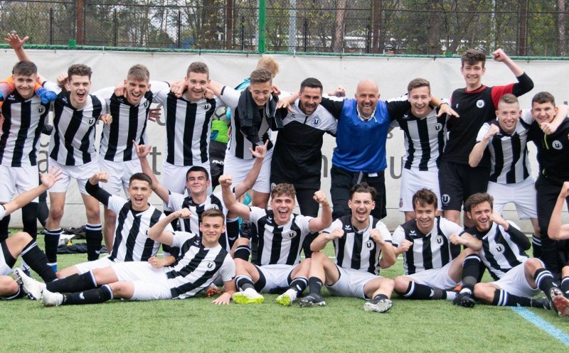 Victorie pentru FC Universitatea Cluj, în partida cu CFR 1907 din Liga Elitelor Under 19