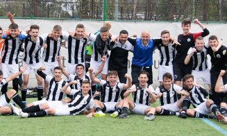 Victorie pentru FC Universitatea Cluj, în partida cu CFR 1907 din Liga Elitelor Under 19