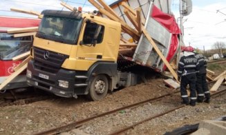 Accident feroviar pe ruta Dej - Beclean! 8 răniţi, traficul redeschis