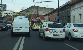 Copil lovit de mașină, pe Moților. Traversa neregulamentar