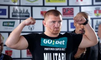 Kickboxing la Cluj: Cătălin Moroşanu va lupta cu Daniel Sam