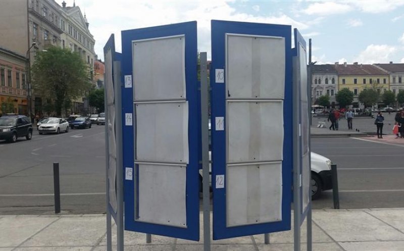 Europarlamentare 2019. Unde se pot pune afișe electorale în Cluj