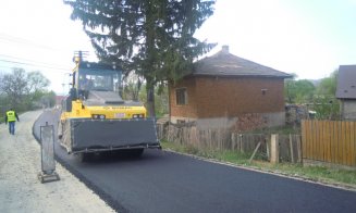 Lucrări de asfaltare pe DJ 109A Panticeu