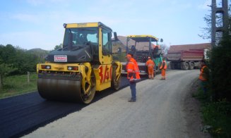 Lucrări de asfaltare pe DJ 109A Panticeu
