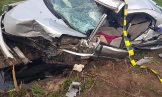 Moartea vine de Înviere. Trei decedați după un accident la Huedin