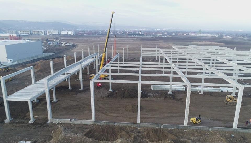 Constructorii de la Midicons își ridică o hală în Apahida
