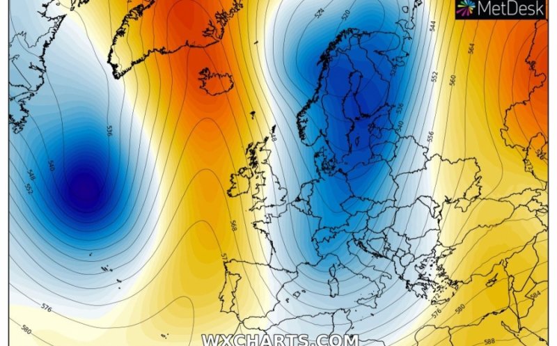 Val de aer polar peste Europa. Temperaturile scad brusc și în România