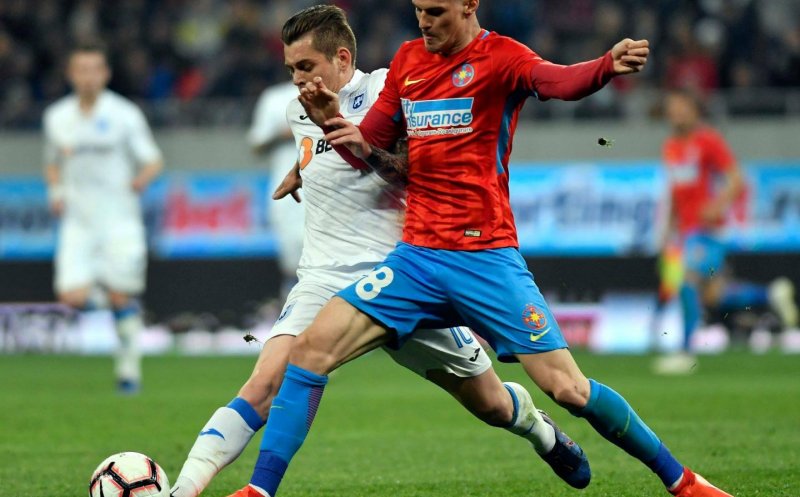 FCSB s-a impus la Craiova și ține aproape de CFR Cluj