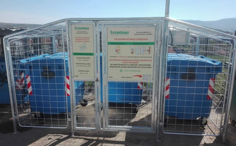 Cum își depozitează gunoiul orașele din Ardeal: incinte cu cartelă, dulapuri de tablă, platforme îngropate