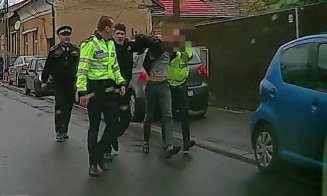 Autorul accidentului de pe Bucureşti, urmărit de poliţişti din Jucu până în centrul Clujului! Era băut şi nu avea permis