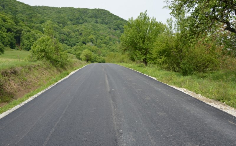 Au fost finalizate lucrările pe drumul Dej – limită cu județul Sălaj