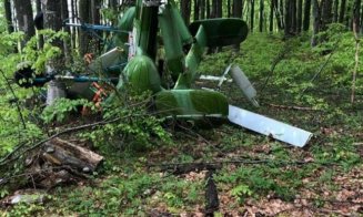 Elicopter prăbuşit în Maramureş, pilotul mort e din Belarus/ Cazul, investigat la Cluj
