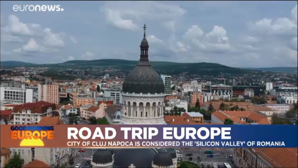 Startup-urile din Cluj, subiect de reportaj Euronews: "Tinerii se îngrămădesc aici"