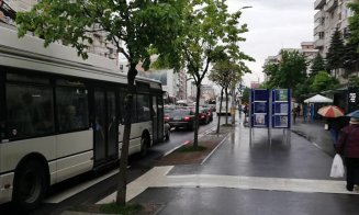 Altă ploaie, aceeași poveste! Traficul din Cluj, blocat de dimineață