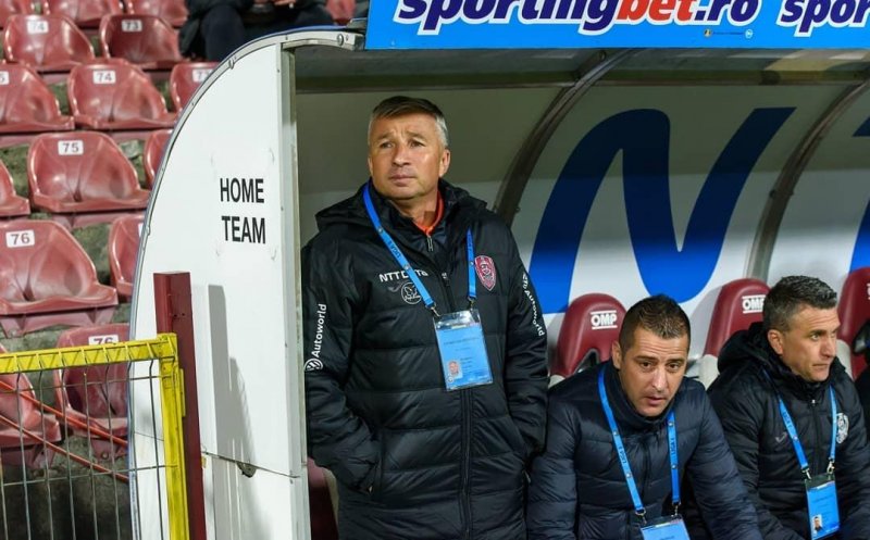 Dan Petrescu se gândește din nou la plecare. Antrenorul nu a fost plătit de la revenirea în Gruia