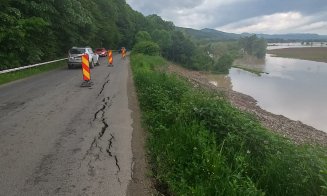 Ploile au făcut prăpăd la Cluj. Bilanț drumuri și gospodării inundate