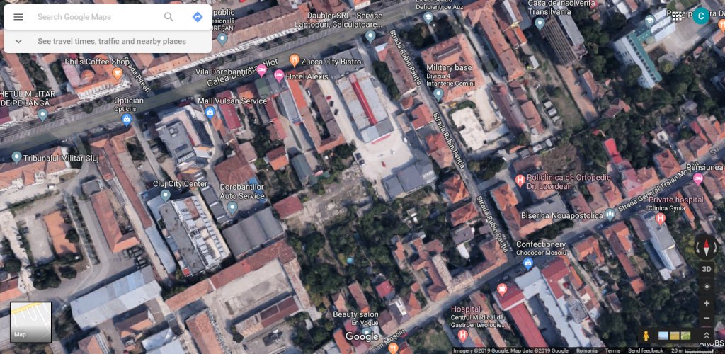 Cum arată noul sediu al Băncii Transilvania, văzut din dronă