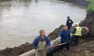 Reparațiile la conducta de apă distrusă din zona Dej-Gherla au fost finalizate