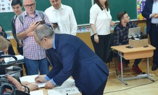 Primarul Clujului, la urne: "Votez pentru un parcurs european al României"