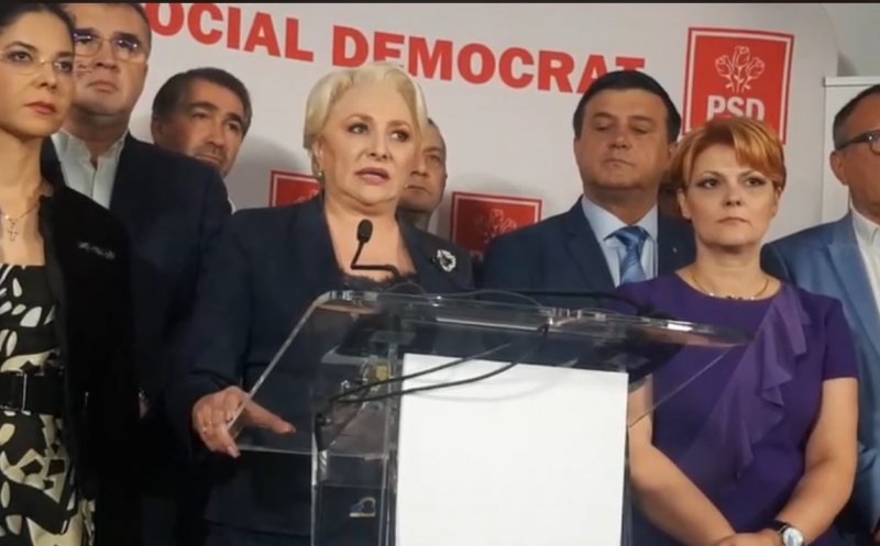 Viorica Dăncilă preia conducerea PSD: ”Nu-mi dau demisia, indiferent de solicitări"