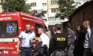 Polițist clujean, intervenție la înălțime, la tentativa de suicid din Mănăștur
