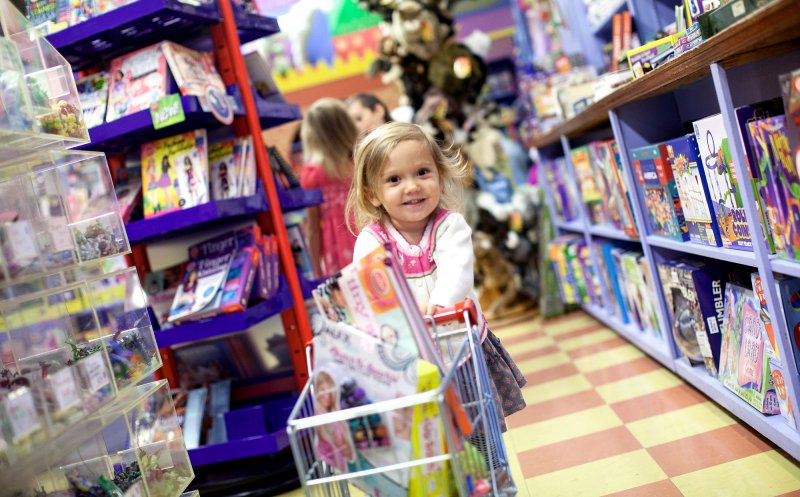 Comercianții de jucării din Cluj fac 8,5 milioane de euro pe an