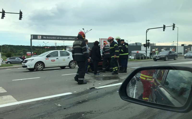Accident în Turda. Trei persoane rănite