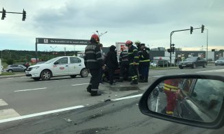 Accident în Turda. Trei persoane rănite