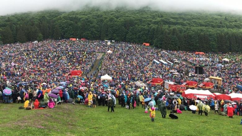 85.000 de oameni, în Secuime, la întâlnirea cu Papa Francisc