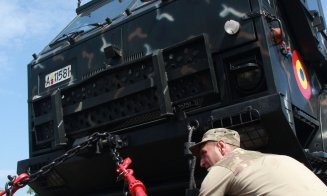 Militarii clujeni au plecat spre exercițiul Saber Guardian. Cum arată convoiul