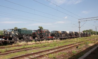 Militarii clujeni au plecat spre exercițiul Saber Guardian. Cum arată convoiul