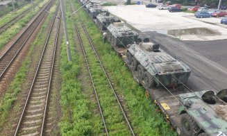 Militarii clujeni au plecat spre exercițiul Saber Guardian. Cum arată convoiul