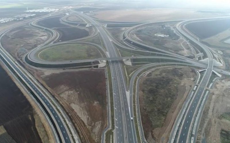 O fotografie 360 grade cu cel mai spectaculos nod rutier din România. Se află în Cluj