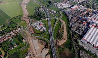 Fotografii 360 de grade cu nodul Sebeș / Traficul auto nu primește undă verde în 2019 pe tronsonul de 17 km