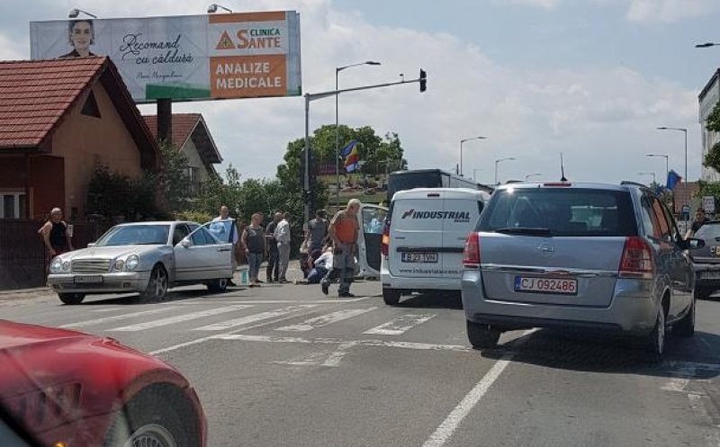 Atenţie, IMAGINI ŞOCANTE! Filmul accidentului cu pieton din Floreşti