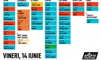 Programul Sports Festival 2019 / Când se joacă "U" Cluj - PAOK Salonic și când vine Halep la Cluj