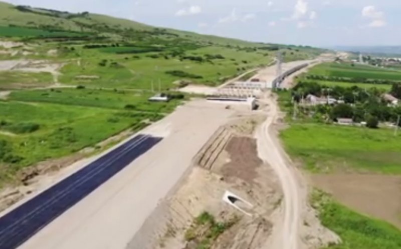 Șantier la 50% pe cel mai lung lot din Autostrada Sebeș-Turda