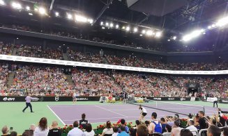 Meci inedit de tenis. Emil Boc vs. Stere Halep. Primarul recunoaște: “Nu am mai jucat din tinerețe”