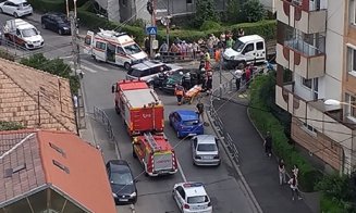 Accident într-o intersecție aglomerată din Mărăști
